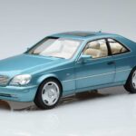 Mercedes CL600 C140 Niebieski Metalik Norev 1:18 183448 Metal