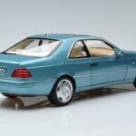 Mercedes CL600 C140 Niebieski Metalik Norev 1:18 183448 Metal - image 3 of 7