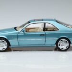 Mercedes CL600 C140 Niebieski Metalik Norev 1:18 183448 Metal - image 4 of 7