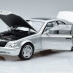 Mercedes CL600 C140 Srebrny Metalik Norev 1:18 183446 Metal - image 2 of 7