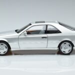 Mercedes CL600 C140 Srebrny Metalik Norev 1:18 183446 Metal - image 4 of 7