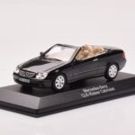 Mercedes CLK A209 Kabriolet Obsidian Czarny Metaliczny Minichamps 1:43 - image 2 of 4