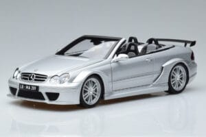 Mercedes CLK DTM AMG W209 Kabriolet Srebrny Kyosho 1:18 B66962272 Metal