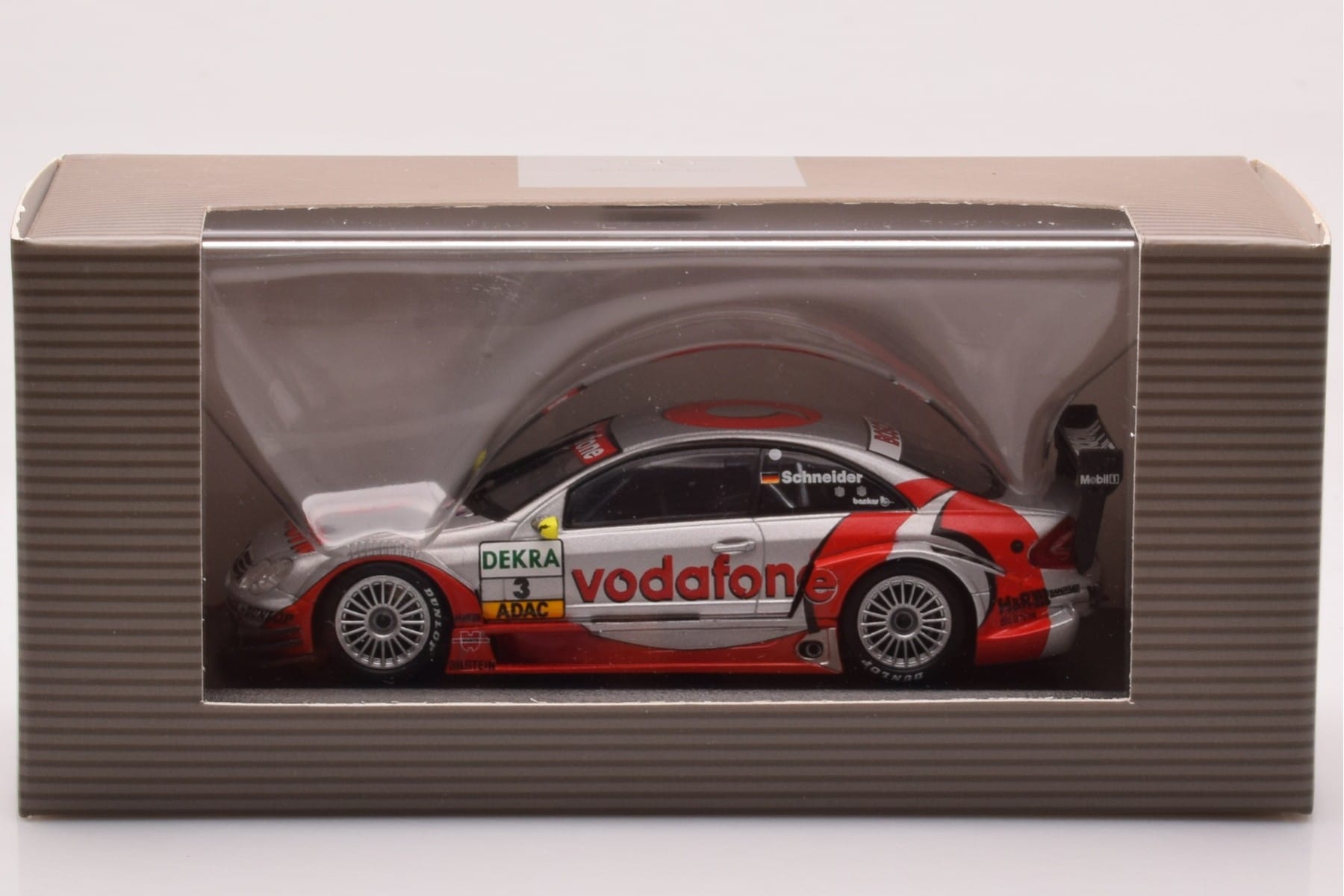 Mercedes CLK-DTM #3 B. Schneider Vodafone DTM 2003 Minichamps 1:43 B66961982 Metal — zdjęcie 4 z 4