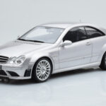 Mercedes CLK63 AMG C209 Coupe Srebrny Otto 1:18