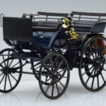 Mercedes Daimler Motorkutsche Ciemny Niebieski Norev 1:18