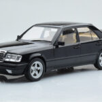 Mercedes E-Class W124 Tuning Czarny MCG 1:18