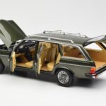 Mercedes 230T W123 T-Model Zielony Metalik Norev 1:18 183730 - image 5 of 8