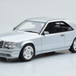 Mercedes E36 AMG C124 Coupe Srebrny Otto 1:18