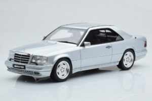 Mercedes E36 AMG C124 Coupe Srebrny Otto 1:18
