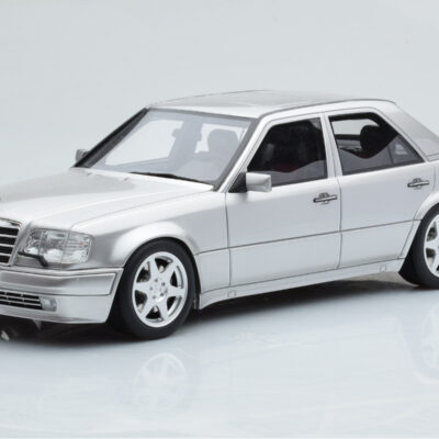 Mercedes E500 W124 Srebrny Otto 1:18