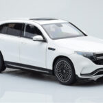 Mercedes EQC 400 Diamond Biały NZG 1:18 - image 6 of 8