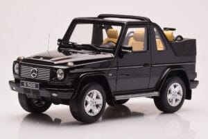 Mercedes G500 W463 Kabriolet Obsidian Czarny Otto 1:18 OT1040