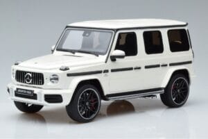 Mercedes AMG G63 W463 Biały GT Spirit 1:18 KJ038 Metal