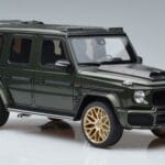 Mercedes G63 Brabus 700 Widestar W463 Zielony GT Spirit 1:18 GT274 Żywica - image 4 of 6
