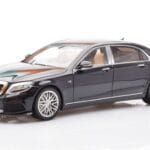 Mercedes Maybach S-Class W222 Brabus 900 Obsidian Czarny Almost Real 1:18