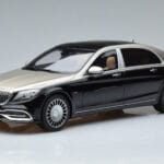Mercedes Maybach S600 W222 Czarny Srebrny GT Spirit 1:18 GT237 Żywica