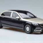 Mercedes Maybach S600 W222 Czarny Srebrny GT Spirit 1:18 GT237 Żywica - image 4 of 6