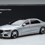 Mercedes Maybach S600 W222 V12 Biturbo Hightech Srebrny Almost Real 1:18 - image 12 of 12