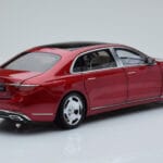 Mercedes Maybach S600 W222 V12 Biturbo Patagonia Czerwony Almost Real 1:18 - image 3 of 10