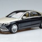Mercedes Maybach S650 X222 Srebrno-Niebieski Norev 1:18 B66960615 Metal