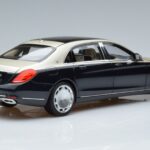 Mercedes Maybach S650 X222 Srebrno-Niebieski Norev 1:18 B66960615 Metal - image 3 of 7