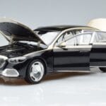 Mercedes Maybach S680 X223 Złoty Czarny Metallic Norev 1:18 183917 Metal - image 2 of 7