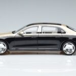 Mercedes Maybach S680 X223 Złoty Czarny Metallic Norev 1:18 183917 Metal - image 4 of 7