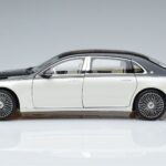 Mercedes Maybach S680 X223 Biały Norev 1:18 B66961424 Metal - image 4 of 7