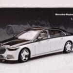 Mercedes Maybach S680 W223 Obsidian Czarny Diamond Biały Almost Real 1:18 - image 7 of 7