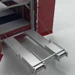 Mercedes O317 Porsche Transporter Czerwony CMR 1:18 - image 8 of 12