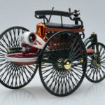 Mercedes Patent Motorwagen Zielony Norev 1:18 - image 2 of 6