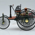 Mercedes Patent Motorwagen Zielony Norev 1:18 - image 3 of 6