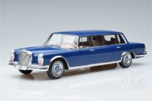 Mercedes S-Class 600 W100 LWB Pullman Ciemnoniebieski MCG 1:18 MCG18189 Metal