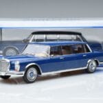 Mercedes S-Class 600 W100 LWB Pullman Ciemnoniebieski MCG 1:18 MCG18189 Metal - image 6 of 6