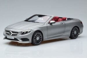 Mercedes S-Class A217 Kabriolet Szary Norev 1:18 B66960355 Metal