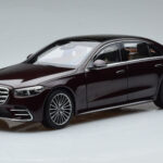 Mercedes S-Class W223 AMG Line Czerwony Norev 1:18