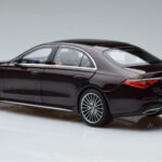 Mercedes S-Class W223 AMG Line Czerwony Norev 1:18 - image 7 of 8