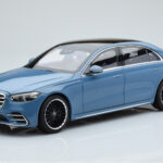 Mercedes S-Class W223 Vintage Niebieski Norev 1:18