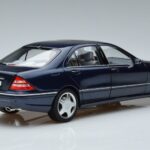 Mercedes S55 AMG W220 Niebieski Norev 1:18 183817 Metal - image 3 of 7