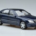 Mercedes S55 AMG W220 Niebieski Norev 1:18 183817 Metal - image 5 of 7