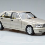 Mercedes S600 W140 Srebrny Norev 1:18 - image 5 of 7