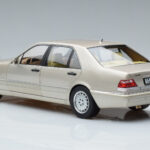 Mercedes S600 W140 Srebrny Norev 1:18 - image 6 of 7