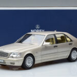 Mercedes S600 W140 Srebrny Norev 1:18 - image 7 of 7