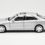 Mercedes S600 W220 Srebrny Metaliczny Norev 1:18 - image 4 of 8