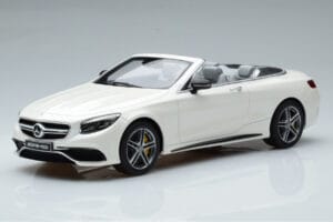 Mercedes AMG S63 A217 Kabriolet Diamond Biały GT Spirit 1:18 B66965712