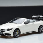 Mercedes AMG S63 A217 Kabriolet Diamond Biały GT Spirit 1:18 - image 6 of 6