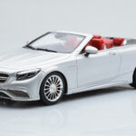 Mercedes AMG S65 A217 Kabriolet Srebrny GT Spirit 1:18