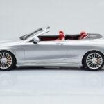 Mercedes AMG S65 A217 Kabriolet Srebrny GT Spirit 1:18 - image 3 of 6
