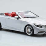 Mercedes AMG S65 A217 Kabriolet Srebrny GT Spirit 1:18 - image 4 of 6